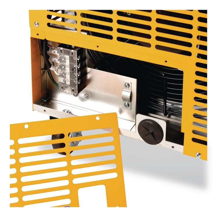 GLOBAL INDUSTRIAL 246552 Portable Electric Heater, 15,000 W, 16.62 x 24.5 x 23, Yellow