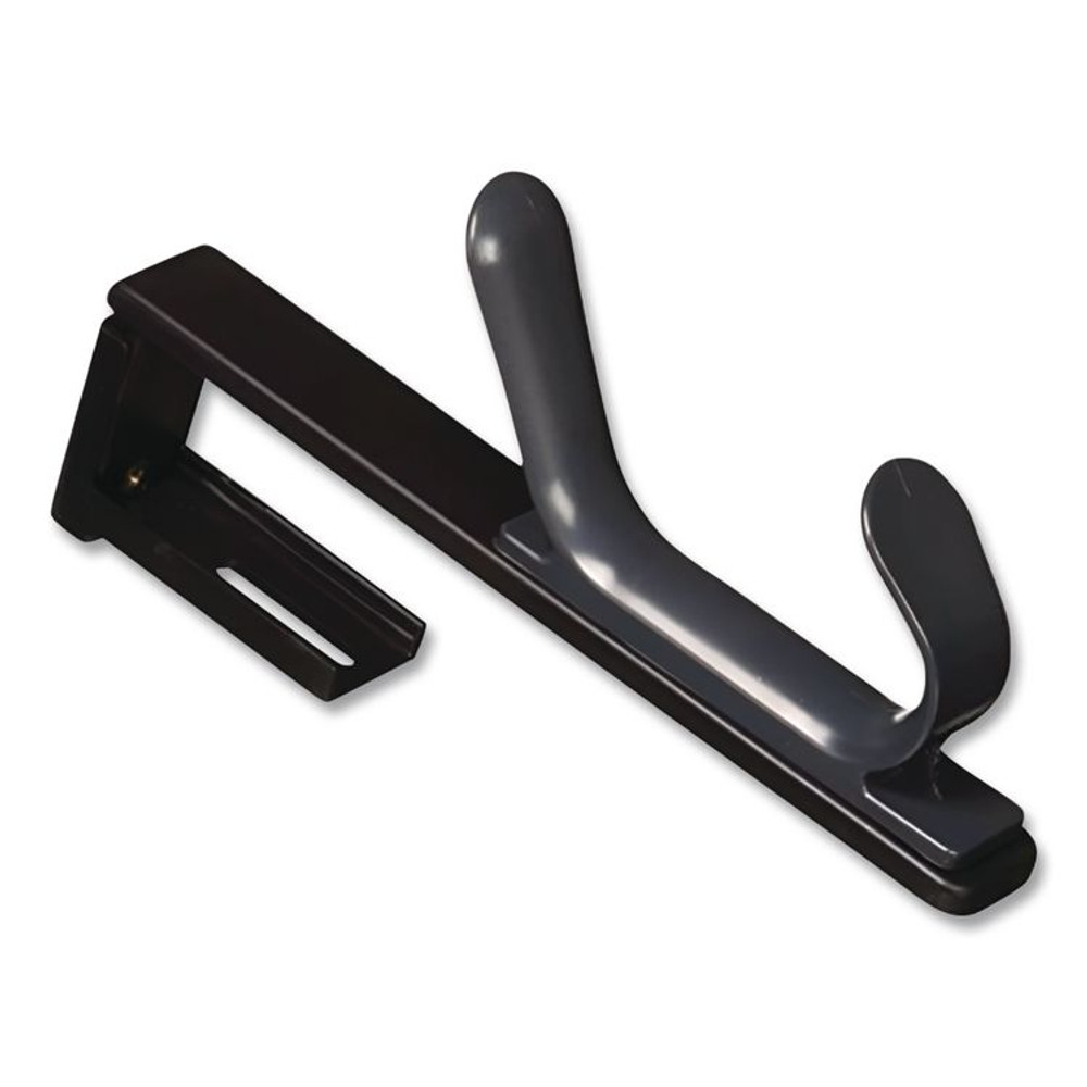 OFFICEMATE INTERNATIONAL CORP. 22005 Cubicle Double Coat Hook, Plastic, Gray, Supports 10 lbs