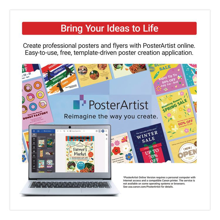 INNOVERA Canon® 7181C002 PIXMA TS4320 Inkjet Printer, Copy/Print/Scan