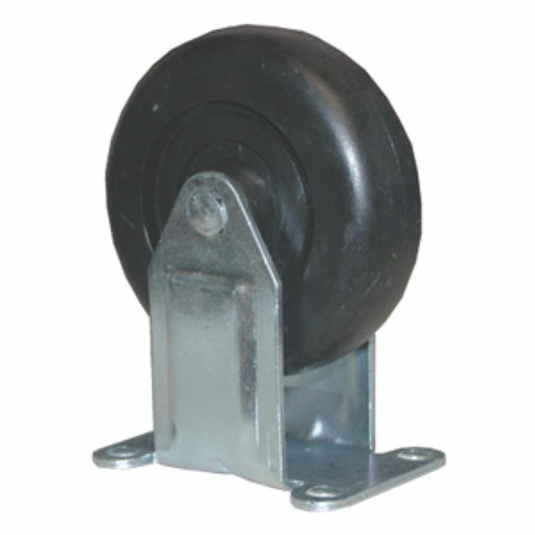 RUBBERMAID COMMERCIAL PROD. FG4608L40000 4-Inch Rigid Caster, Black