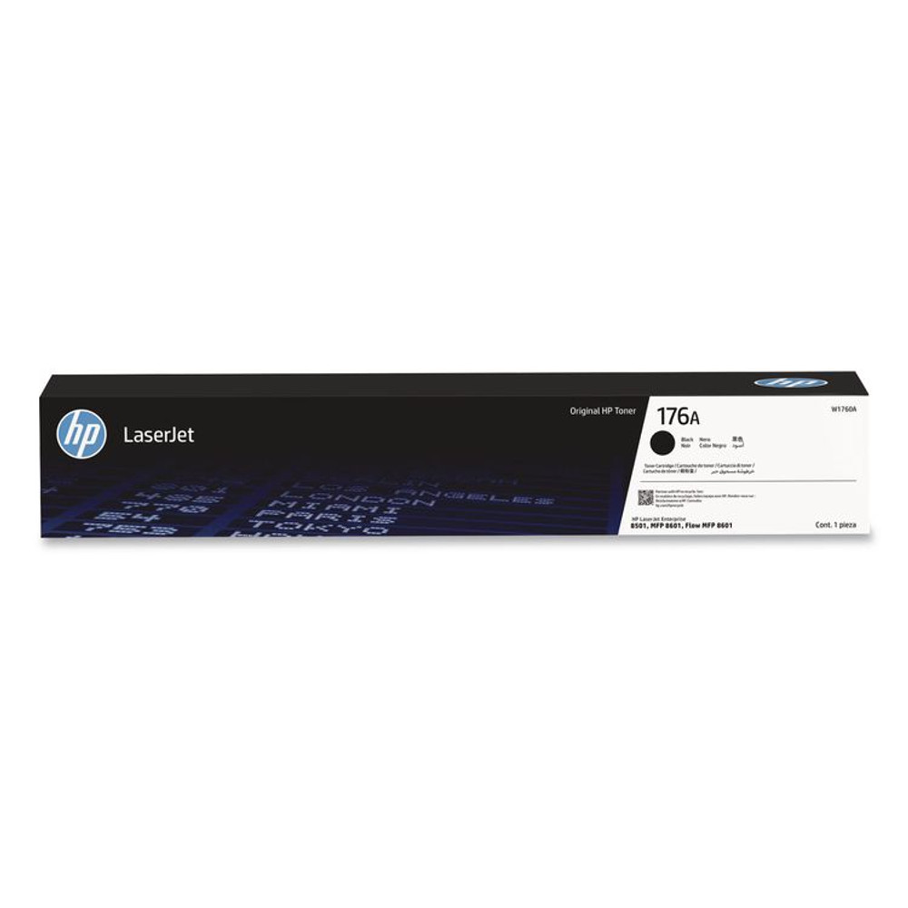 HP INC W1760A HP 176A (W1760A) Black Original LaserJet Toner Cartridge