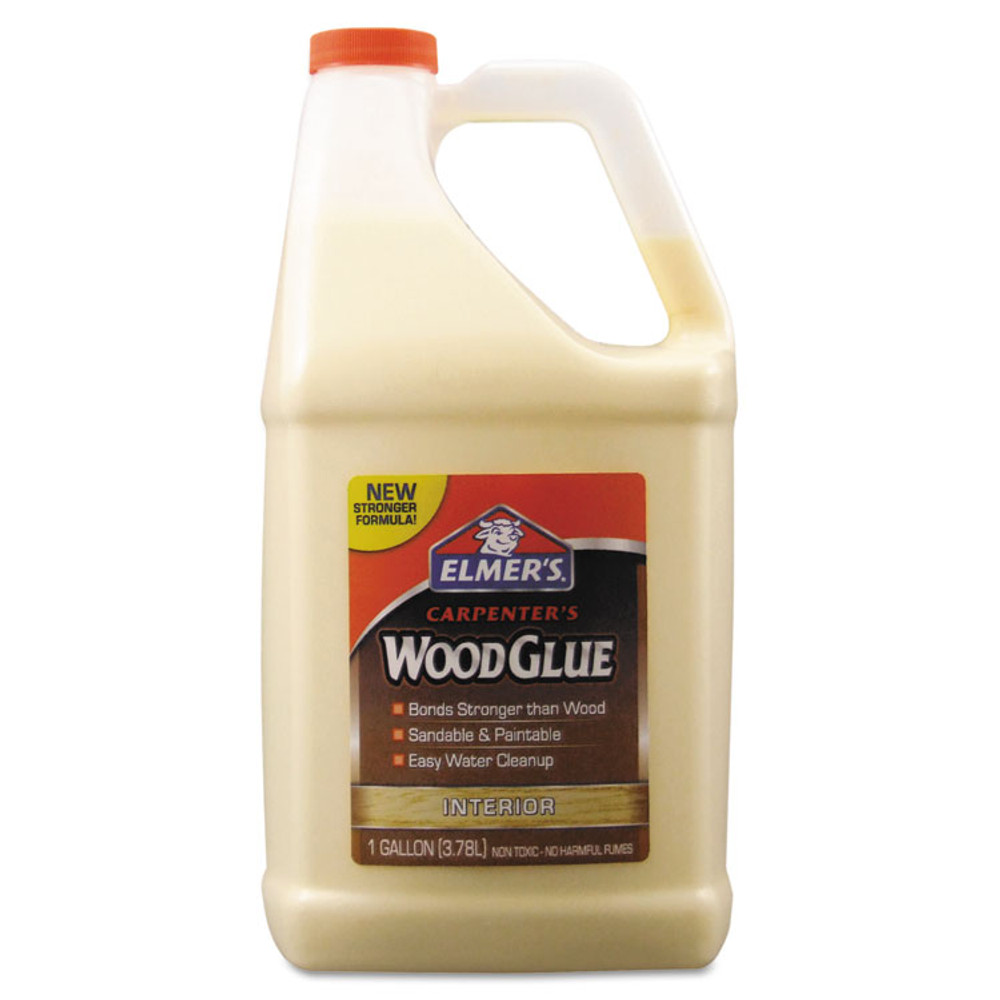 HUNT MFG. Elmer's® E7050LMR Carpenter Wood Glue, 1 gal, Dries Beige