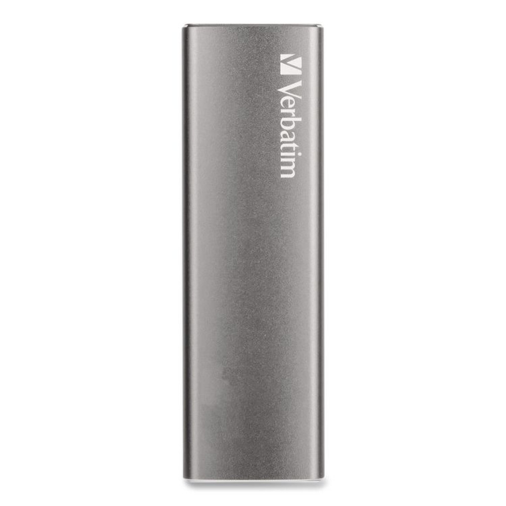 VERBATIM CORPORATION 47454 Vx500 External Solid State Drive, 2 TB, USB 3.2 Gen 2, Space Gray