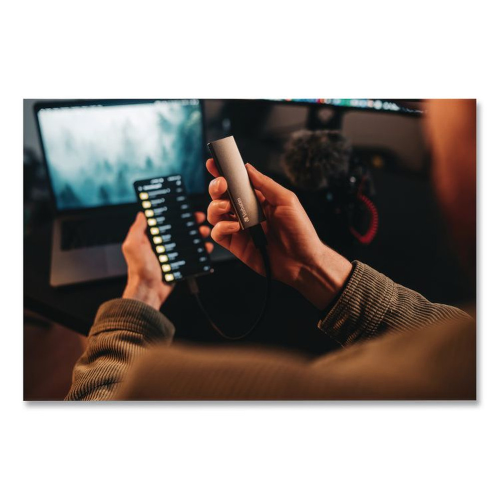 VERBATIM CORPORATION 47454 Vx500 External Solid State Drive, 2 TB, USB 3.2 Gen 2, Space Gray