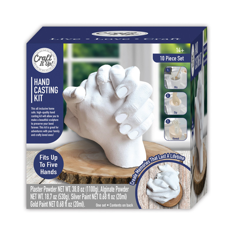 BE AMAZING TOYS Craft It Up Hand Casting Kit