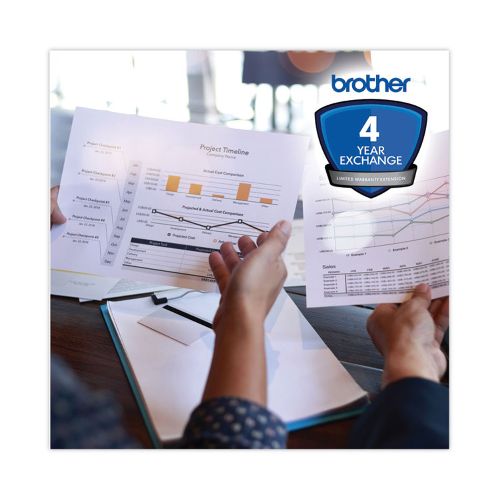 BROTHER INTL. CORP. E1394EPSP Four-Year Exchange Warranty Extension for Select Brother HL/MFC/PPF Series