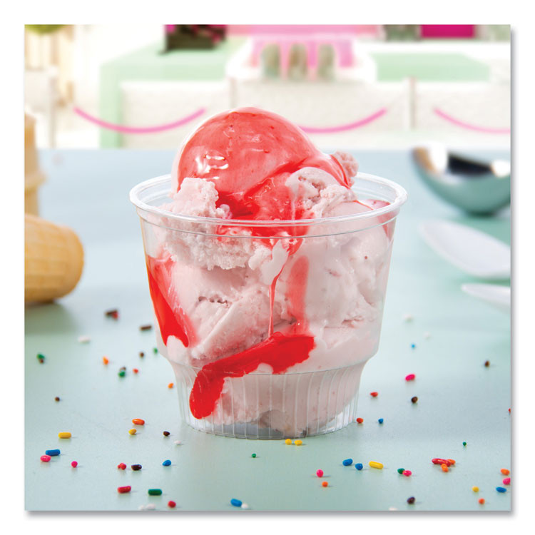 DART SOLO® SD12 Sundae Cups, 12 oz, Plastic, Clear, 50/Bag, 20 Bags/Carton