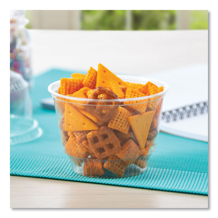 DART SOLO® SD8 Sundae Cups, 8 oz, Plastic, Clear, 50/Bag, 20 Bags/Carton