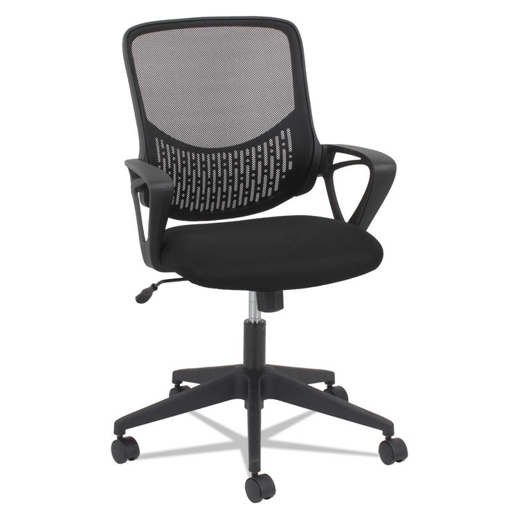 OIF MK4718 Modern Mesh Task Chair, Supports Up to 250 lb, 17.17" to 21.06" Seat Height, Black