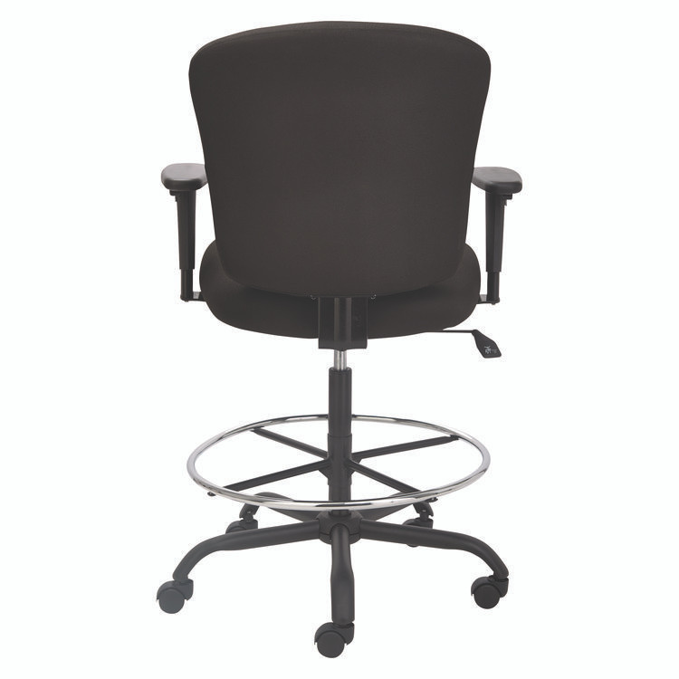 ALERA MT4510 Alera Mota Series Big and Tall Chair, Supports Up to 450 lb, 19.68" to 23.22" Seat Height, Black