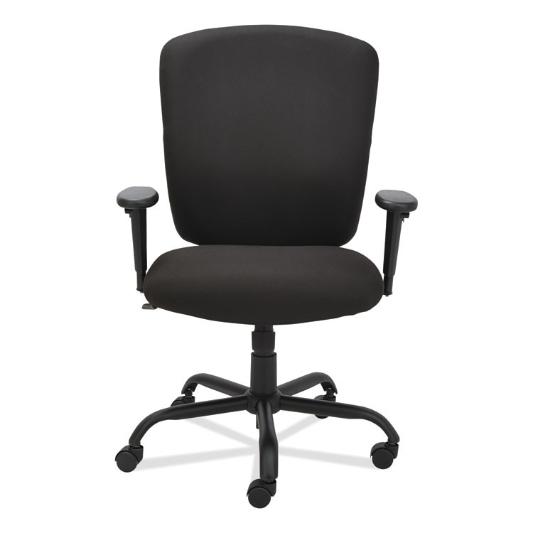 ALERA MT4510 Alera Mota Series Big and Tall Chair, Supports Up to 450 lb, 19.68" to 23.22" Seat Height, Black
