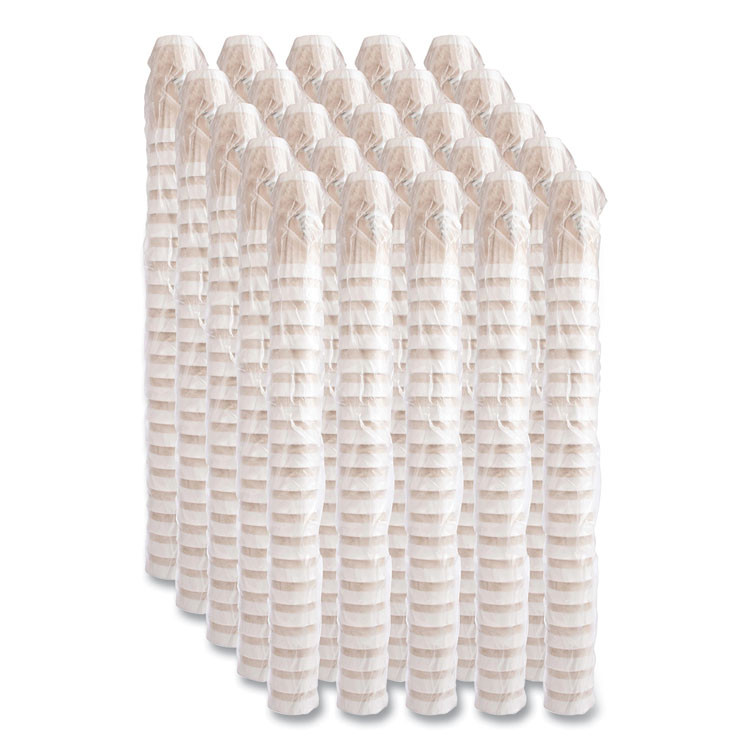 DART 24X16G Cafe G Foam Hot/Cold Cups, 24 oz, Brown/Green/White, 20/Bag, 25 Bags/Carton