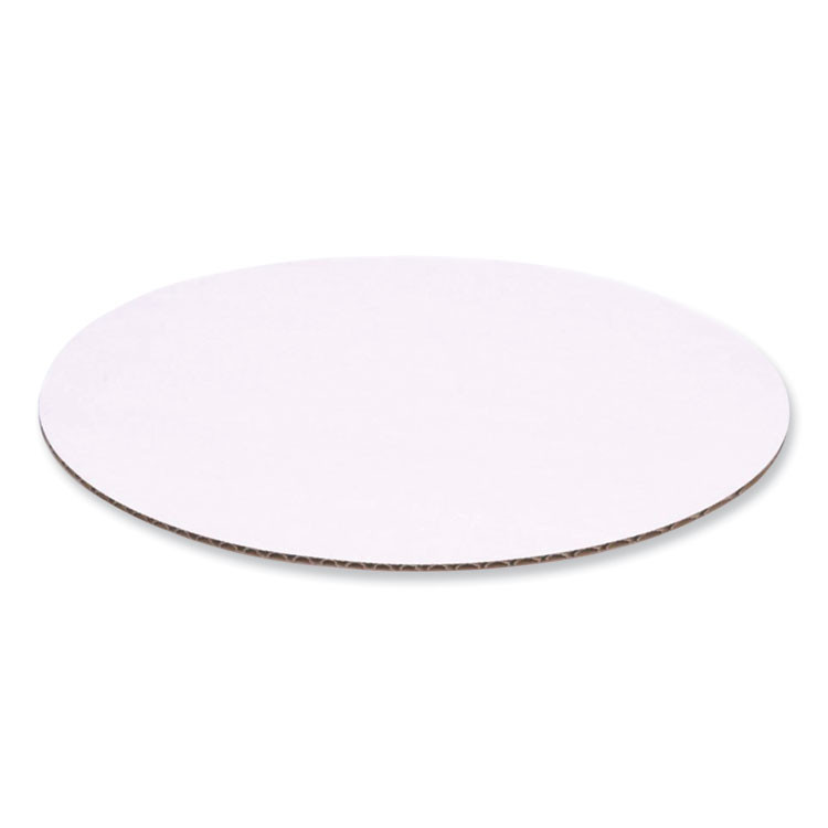 SOUTHERN CHAMPION TRAY SCT® 11317 Mottled White Cake Circles, 10" Diameter, White, Paper, 100/Carton