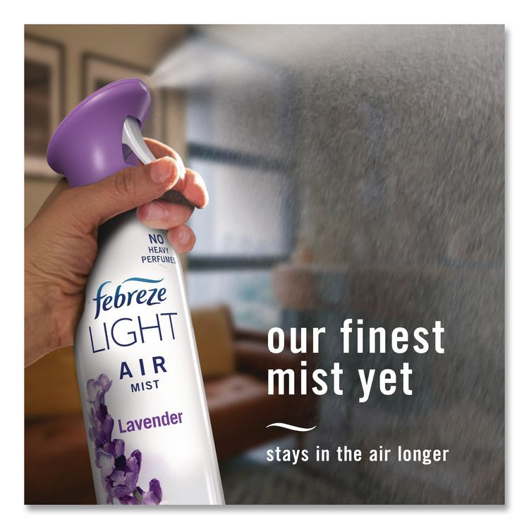 PROCTER & GAMBLE Febreze® 19926 AIR, Lavender, 8.8 oz Aerosol Spray, 6/Carton