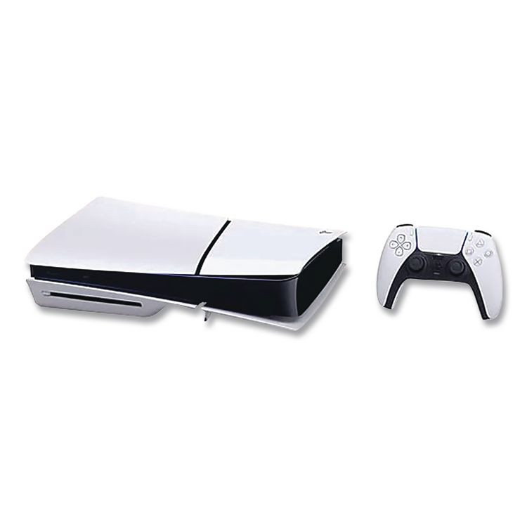 SONY ELECTRONICS, INC. 8816899 PlayStation 5 Slim Console, White/Black