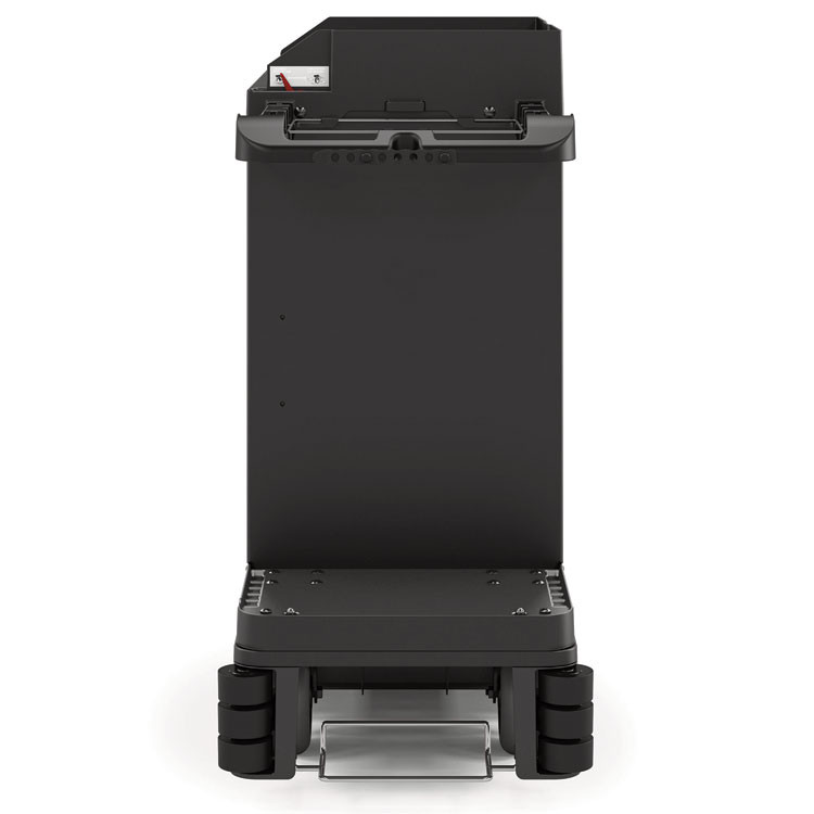 SUNCAST CORPORATION Commercial® HKC2000 Premium Housekeeping Cart, Plastic, 1 Shelf, 24 x 62.13 x 49.75, Black