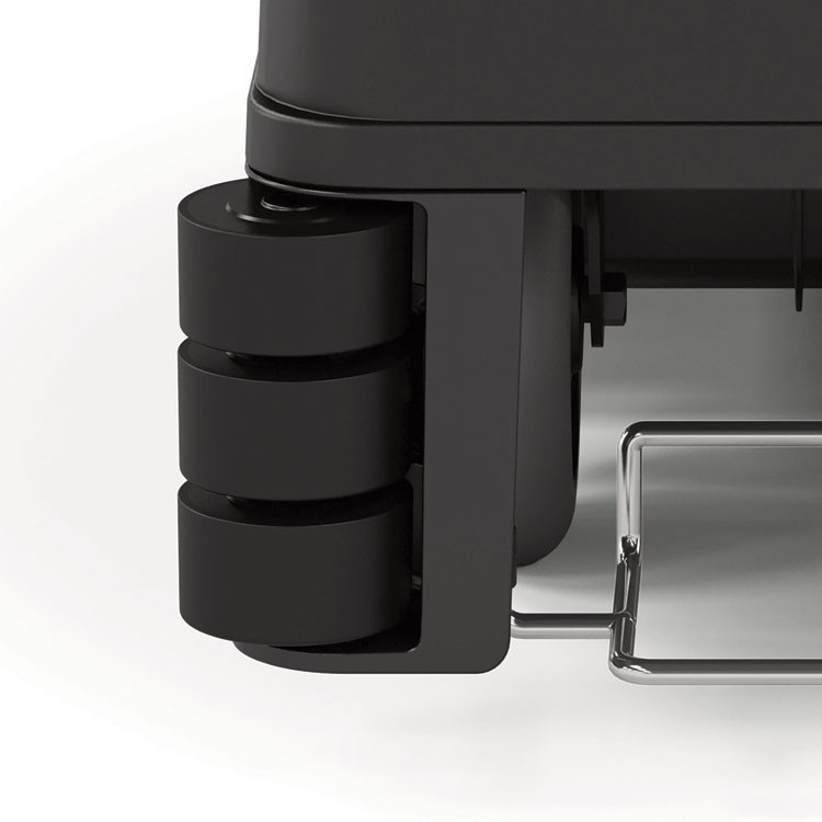 SUNCAST CORPORATION Commercial® HKC2000 Premium Housekeeping Cart, Plastic, 1 Shelf, 24 x 62.13 x 49.75, Black