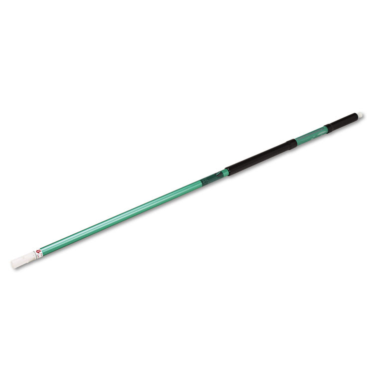 3M/COMMERCIAL TAPE DIV. 55593 Easy Scrub Flat Mop Tool, 16" Microfiber Head, 54" Green Aluminum Handle