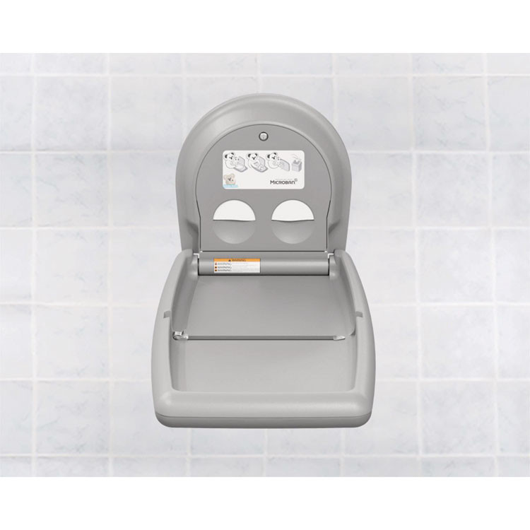 BOBRICK WASHROOM Koala Kare® KB30101 Baby Changing Station, 20.75 x 35.88, Gray