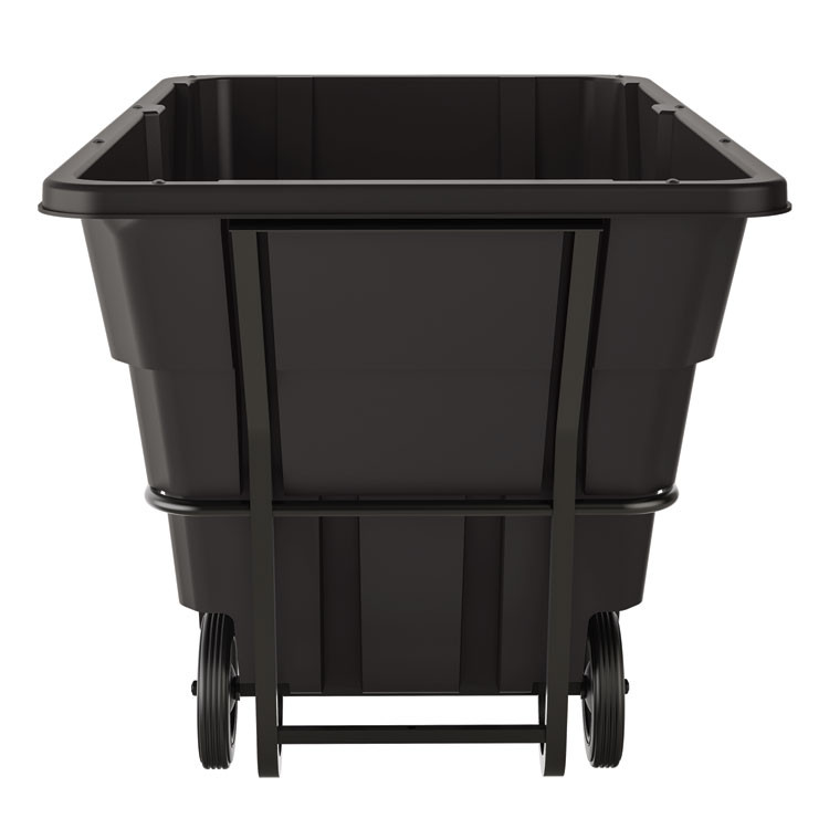 SUNCAST CORPORATION Commercial® RMTTSD200D 2 cu yd Standard Duty Tilt Truck, Forkliftable Frame, 1,400 lb Capacity, Black