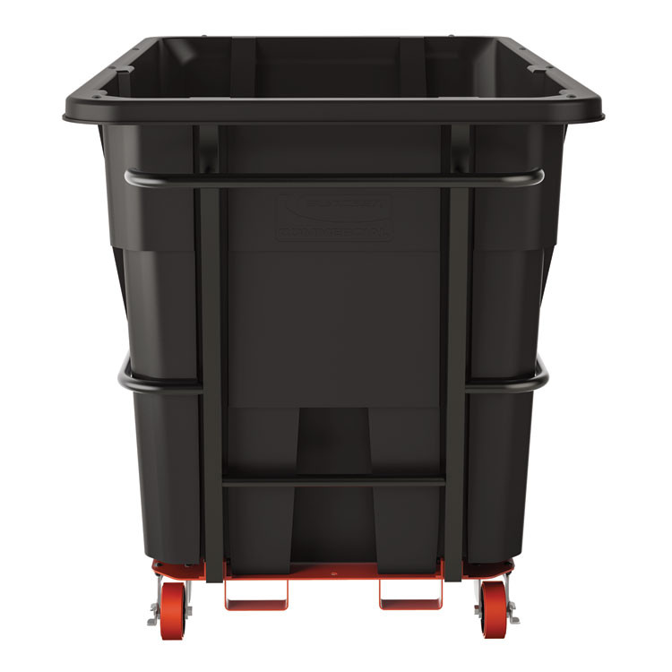 SUNCAST CORPORATION Commercial® RMTTSD200D 2 cu yd Standard Duty Tilt Truck, Forkliftable Frame, 1,400 lb Capacity, Black