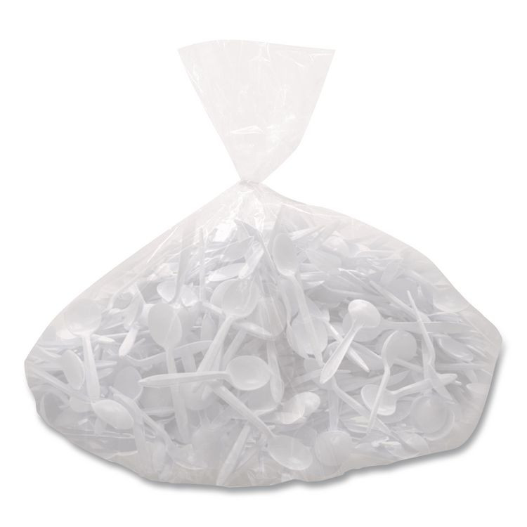 DART SOLO® SU6OW Style Setter Medium Weight Polypropylene Cutlery, Soup Spoon, Plastic, White, 1,000/Carton