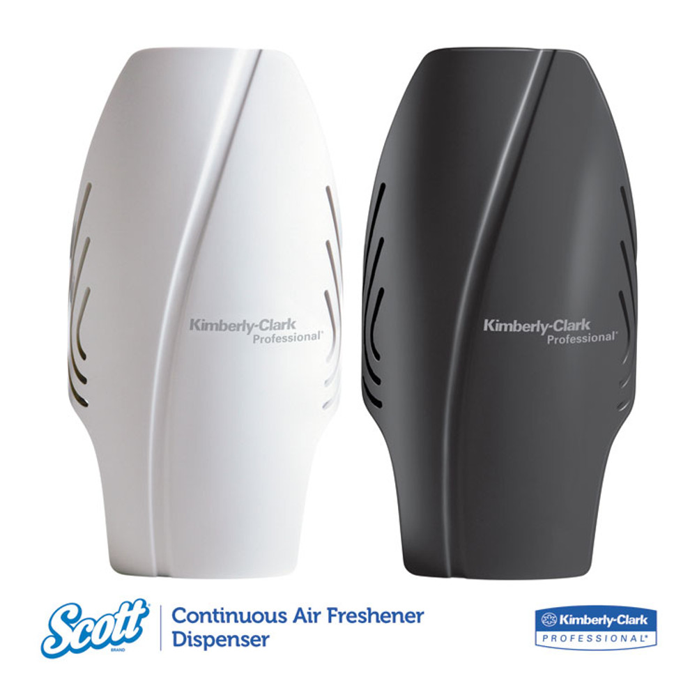 KIMBERLY-CLARK PROFESSIONAL Scott® 92621 Continuous Air Freshener Dispenser, 2.8" x 2.4" x 5", Smoke
