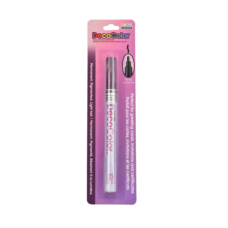 UCHIDA OF AMERICA, CORP Marvy Uchida® DecoColor® Paint Marker, Fine Tip, 200-S, Plum #64