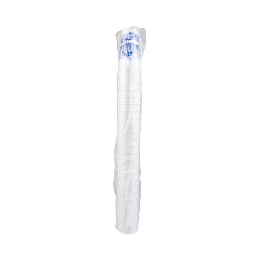 DART 20J16H Horizon Hot/Cold Foam Drinking Cups, 20 oz, White/Blueberry, 25/Bag, 20 Bags/Carton