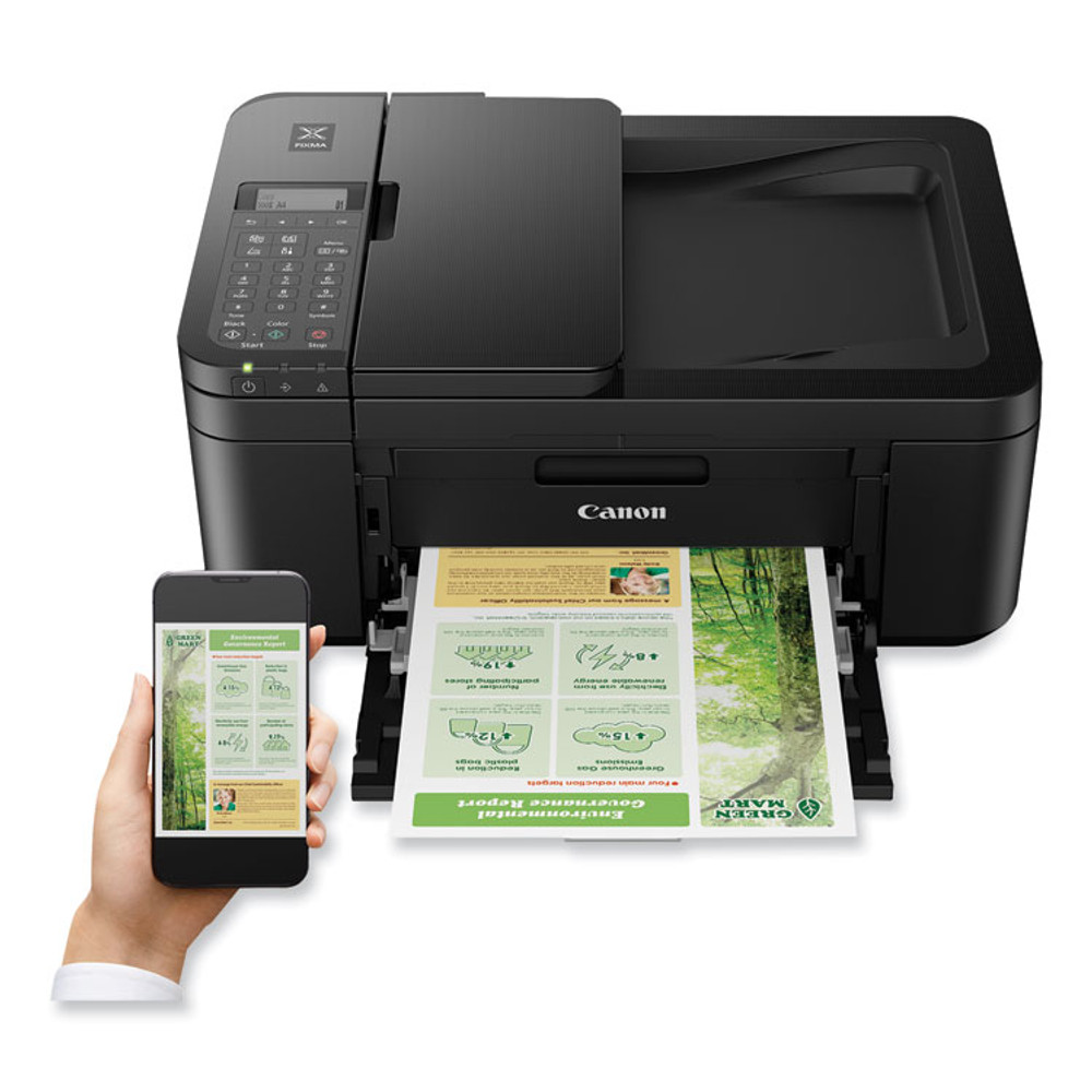 INNOVERA Canon® 5074C002 PIXMA TR4720 All- in-One Printer, Copy/Fax/Print/Scan, Black