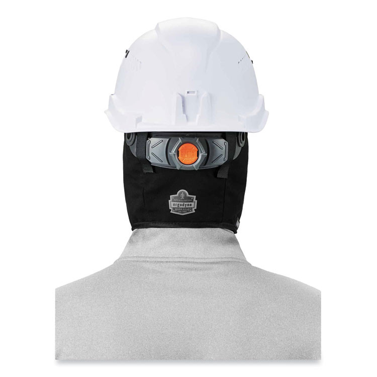 TENACIOUS HOLDINGS, INC. ergodyne® 16860 N-Ferno 6860 2-Layer FR Regular Winter Liner, Cotton/Fleece/Modacrylic, One Size Fits Most, Black