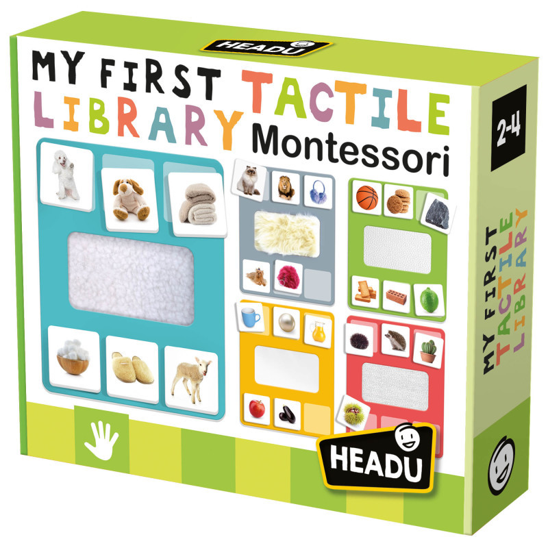 HEADU USA LLC Headu Montessori My First Tactile Library