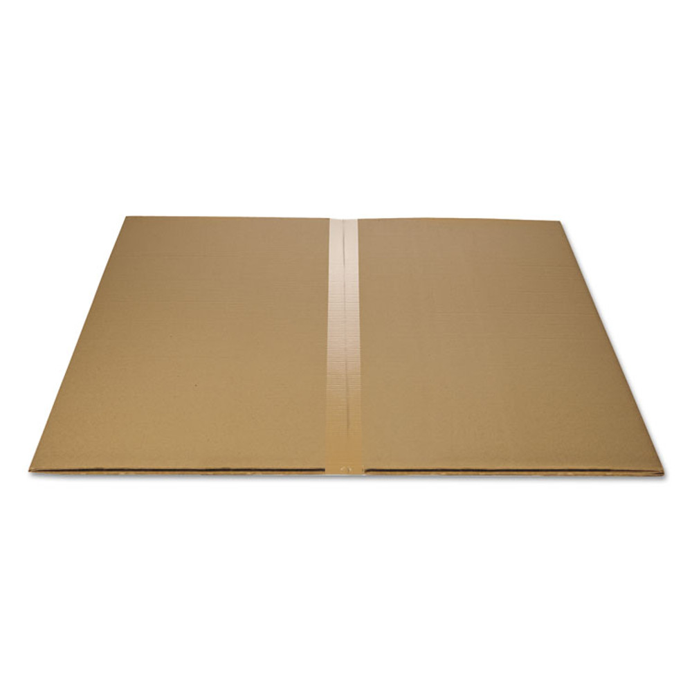 ALERA MAT4553HFL All Day Use Non-Studded Chair Mat for Hard Floors, 45 x 53, Wide Lipped, Clear