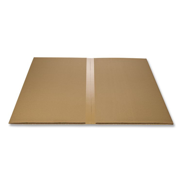 ALERA MAT4660CLPR Studded Chair Mat for Flat to Low Pile Carpeted Floors, Rectangular, Beveled Edges, 46" x 60", Clear