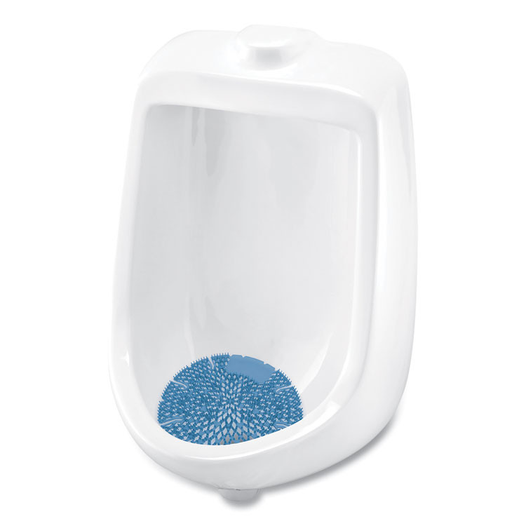BIG D Industries 623CT Diamond 3D Urinal Screen, Mountain Air Scent, Blue, 10/Pack, 6 Packs/Carton