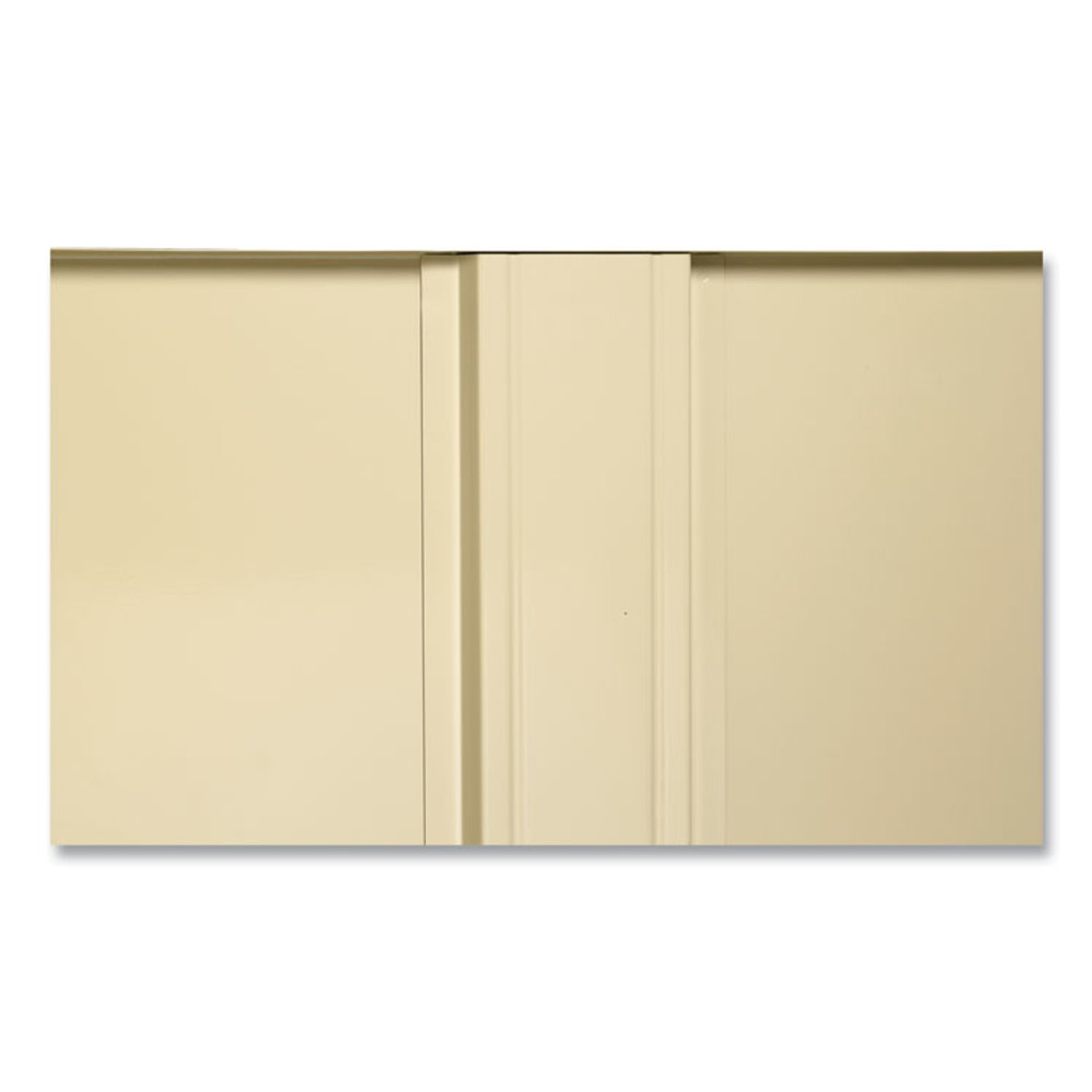 TENNSCO 7824RHMG Deluxe Recessed Handle Storage Cabinet, 36w x 24d x 78h, Medium Gray