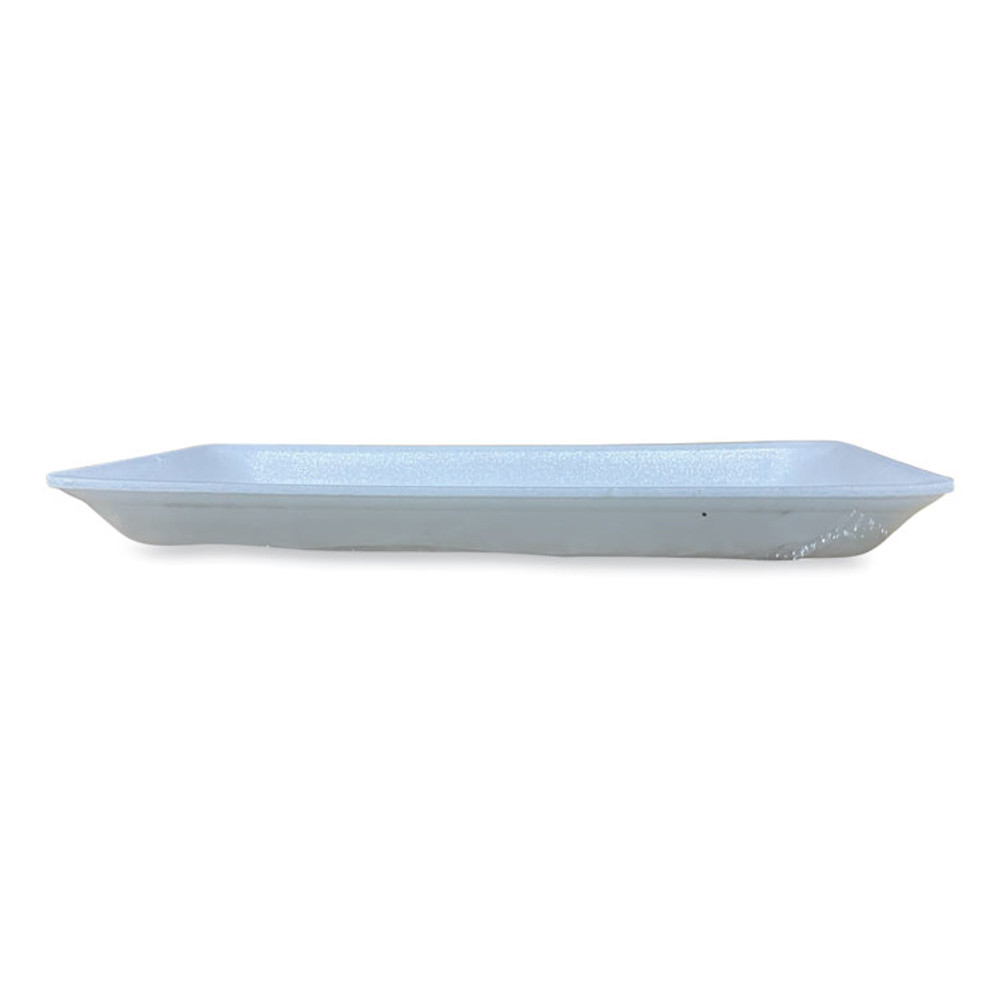 GEN 15PWH Meat Trays, #15P, 14.44 x 7.88 x 1.37, White, Foam, 200/Carton