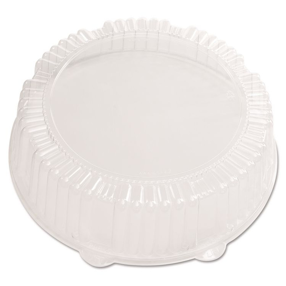 WNA, INC. A12PETDM Caterline Dome Lids, 12" Diameter x 2.75" h, Clear, Plastic, 25/Carton