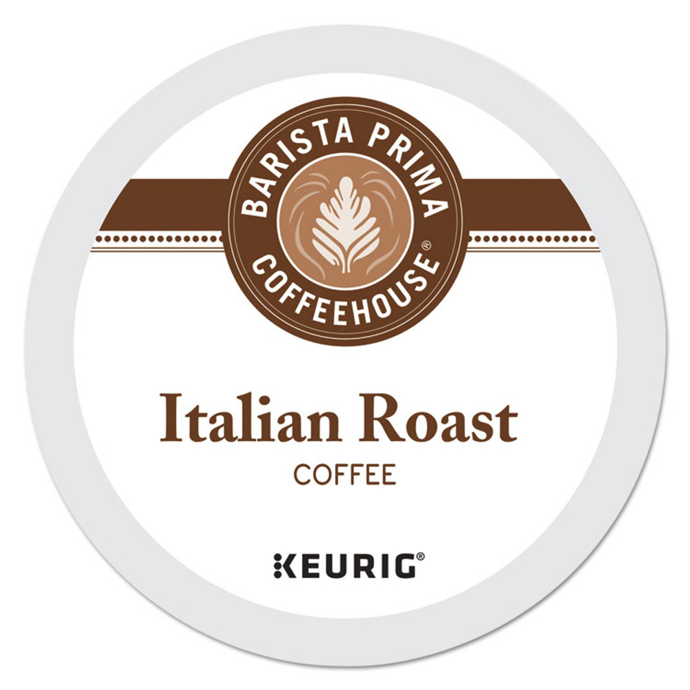 KEURIG DR PEPPER Barista Prima Coffeehouse® 8500CT Italian Roast K-Cups Coffee Pack, 24/Box, 4 Box/Carton