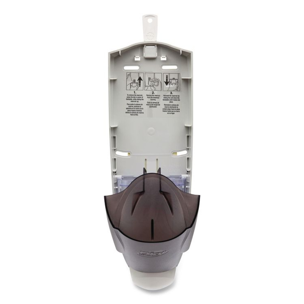 DIAL PROFESSIONAL 03922 1 Liter Manual Liquid Dispenser, 5.1 x 4 x 12.3, Smoke, 6/Carton