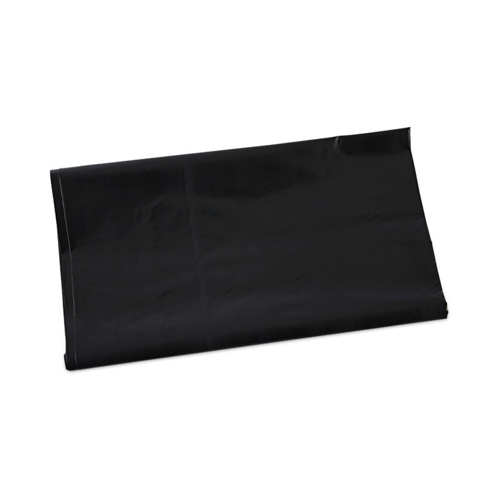 BOARDWALK G4046HBL Linear Low Density Industrial Can Liners, 45 gal, 1.7 mil, 40 x 46, Black, 100/Carton