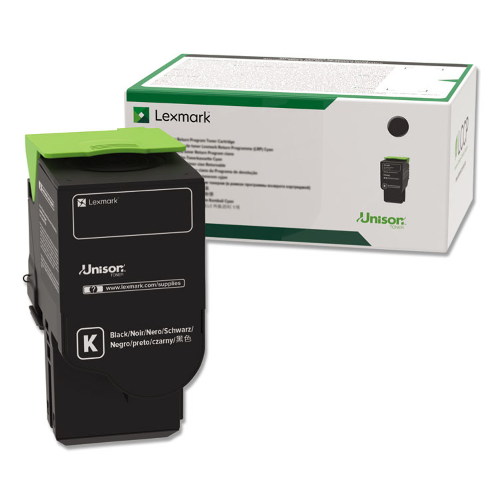 LEXMARK INT'L, INC. 78C1UK0 78C1UK0 Return Program Toner, 10,500 Page-Yield, Black