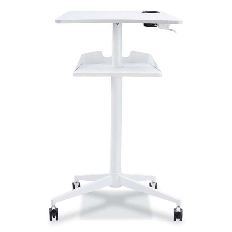 SAFCO PRODUCTS 1944WH VUM Mobile Workstation, 30.75" x 22.28" x 36.12" to 48.25", White