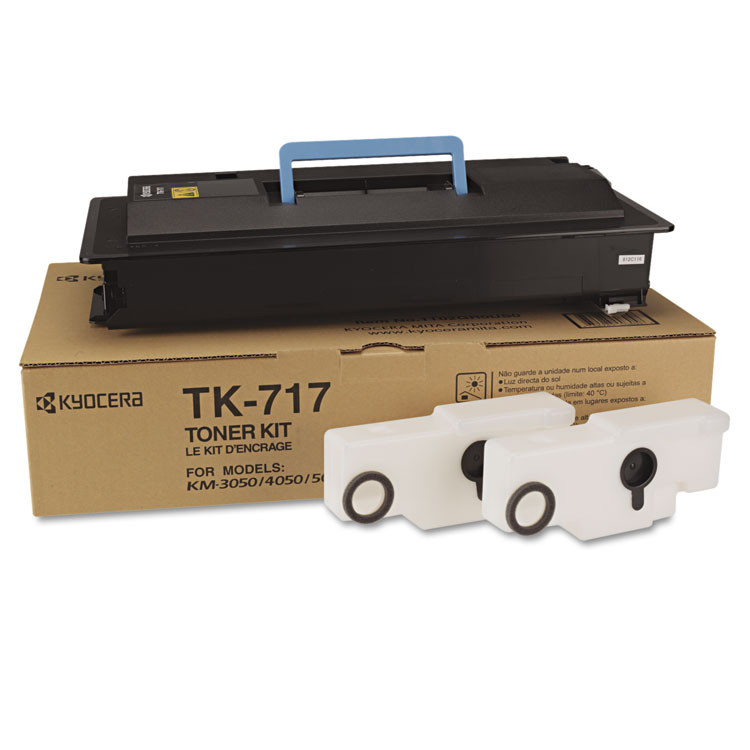 MITA Kyocera TK717 TK717 Toner, 34,000 Page-Yield, Black