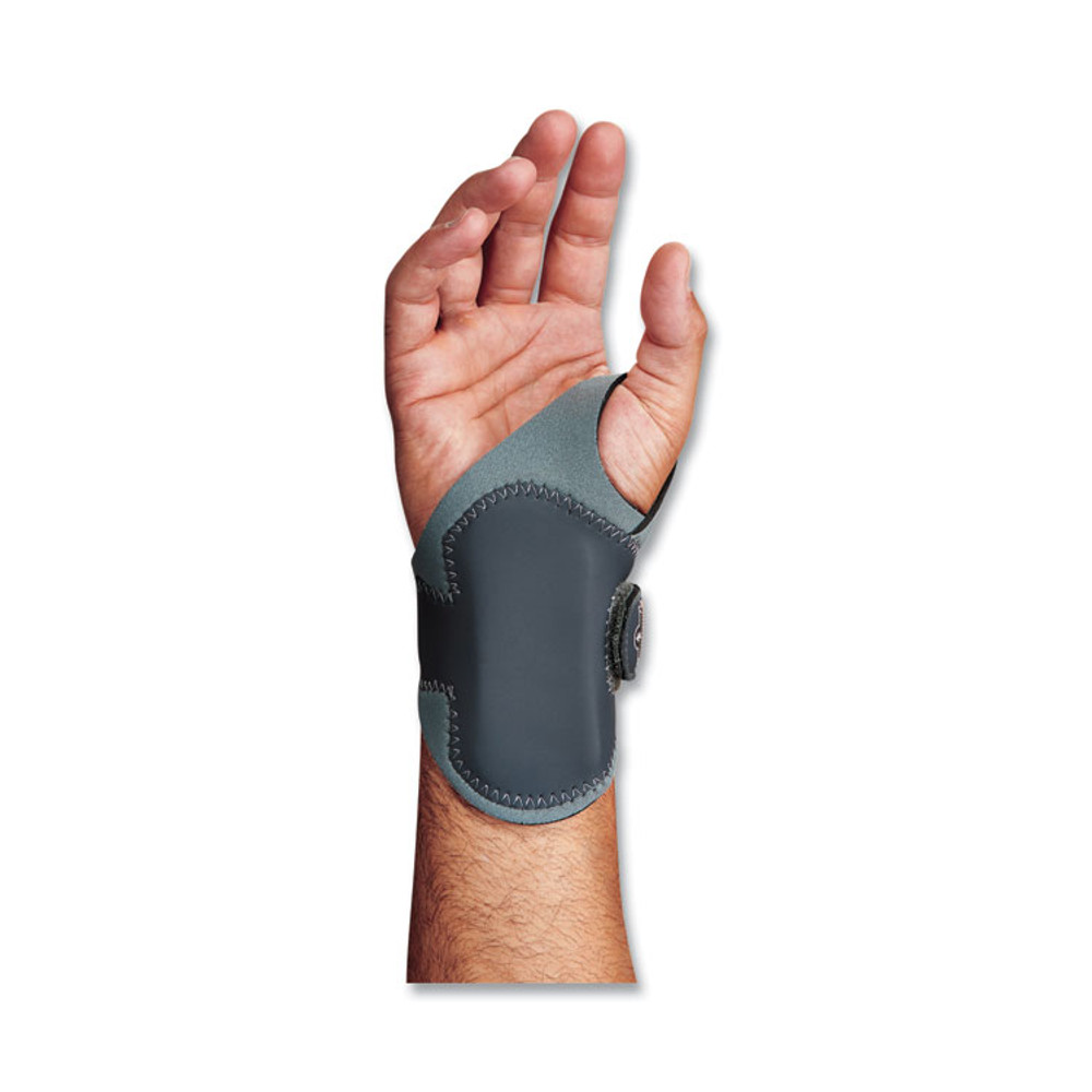 TENACIOUS HOLDINGS, INC. ergodyne® 70296 ProFlex 4020 Lightweight Wrist Support, Large/X-Large, Fits Right Hand, Gray