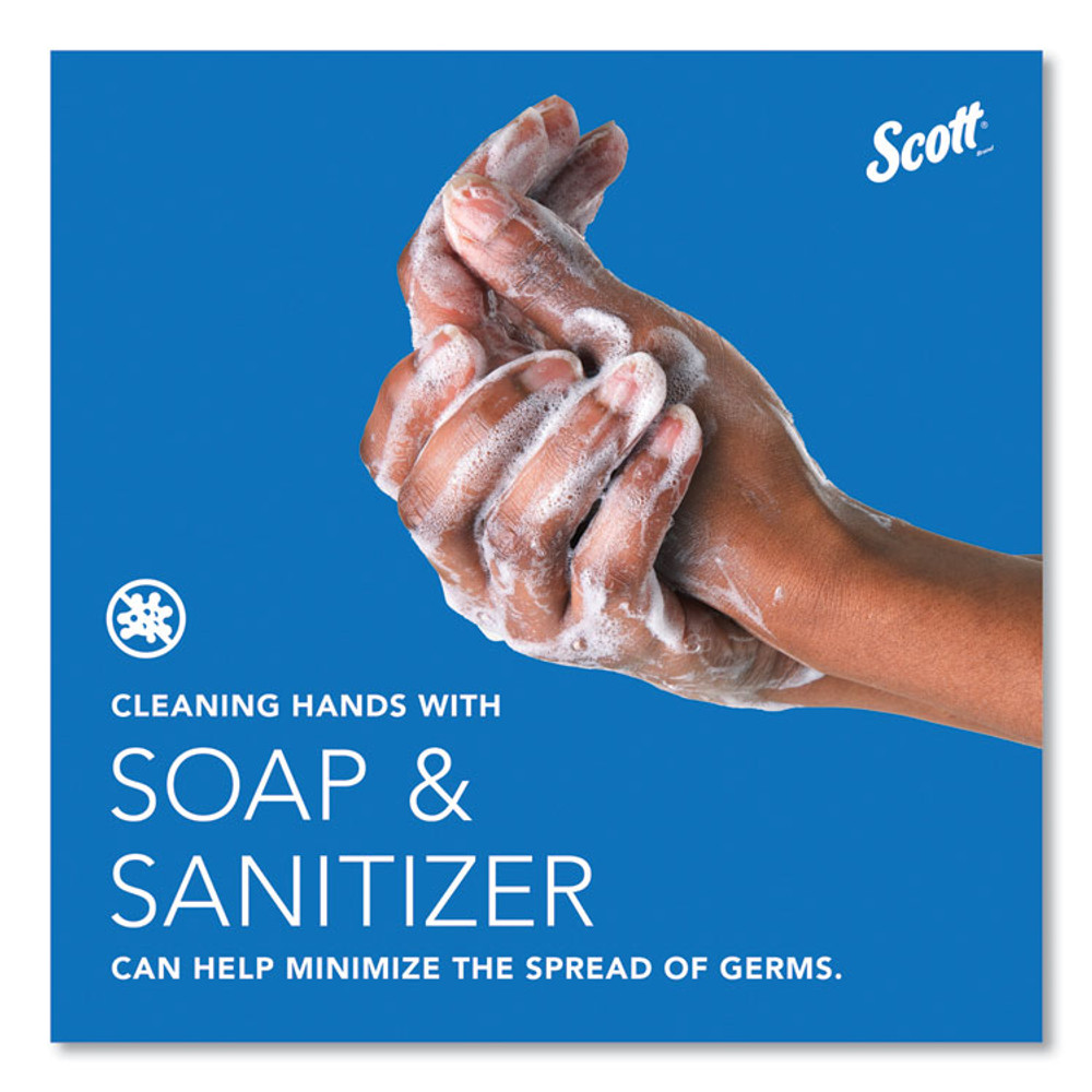 KIMBERLY-CLARK PROFESSIONAL Scott® 92144 Essential Manual Skin Care Dispenser, 1,000 mL, 5 x 5.25 x 8.38, White