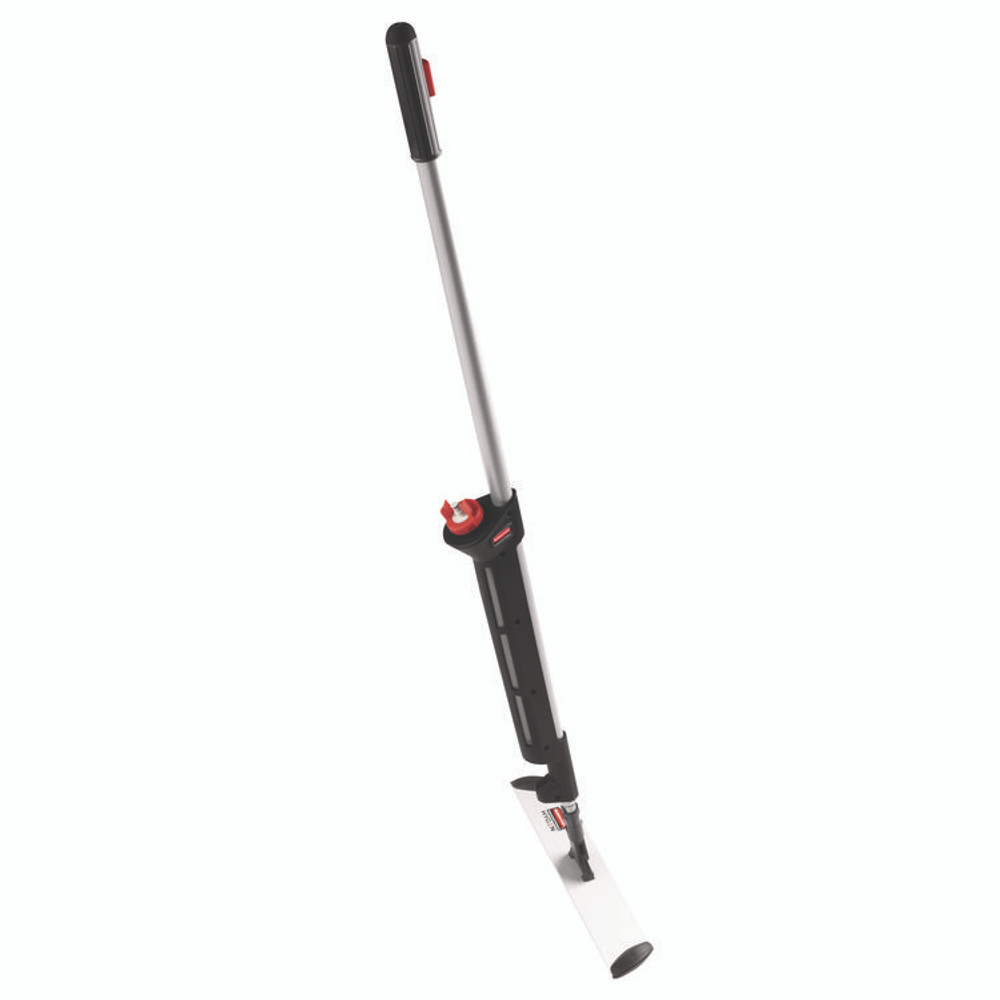 RUBBERMAID COMMERCIAL PROD. HYGEN™ 1863884 Pulse Microfiber Spray Mop System, 17" Wide Microfiber Head, 52" Black Plastic Handle