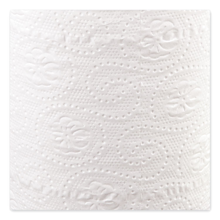 WINDSOFT 2405 Bath Tissue, Individually Wrapped Rolls, Septic Safe, 2-Ply, White, 500 Sheets/Roll, 48 Rolls/Carton