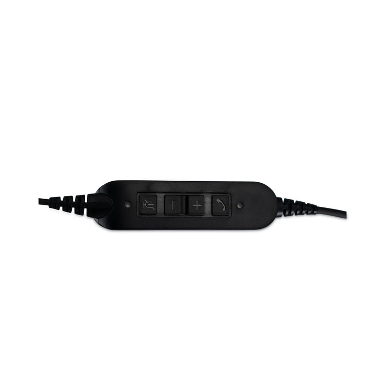 SPRACHT HSWDUSB1 HS-WD-USB-1 Monaural Over The Head Headset, Black