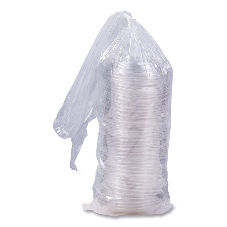 DART PET64BDL PresentaBowls Lids, Clear, Fits 24 oz to 64 oz Bowls, 7.3" Diameter x 1.1" h, Plastic, 252/Carton